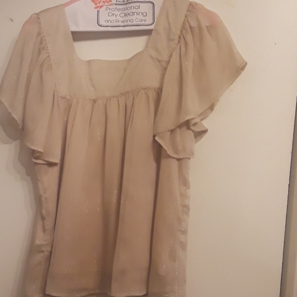 brown blouse - Picture 2 of 2